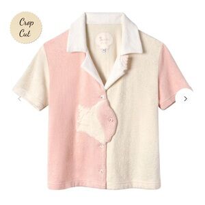 Women's Short Sleeve Colorblock Top